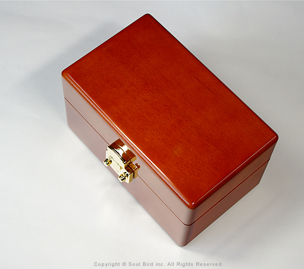 3本用　メイプル　高級時計ケース　ソウルバード