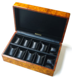 バール　クスノキ　高級時計ケース