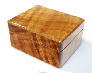 高級時計ケース　1本用　コア無垢材