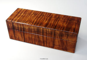 高級時計ケース　コア無垢材