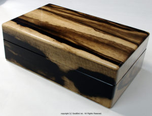 黒柿材　時計用ケース