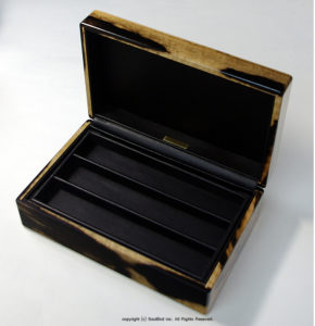 黒柿材　平置き6本用　時計用ケース