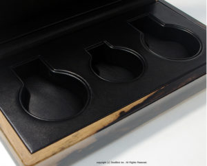 黒柿材　懐中時計用ケース