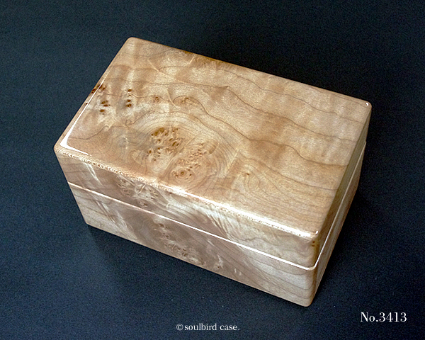 メイプル材バール　高級時計ケース