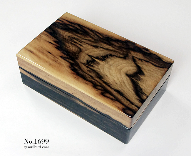 No.1699　黒柿材　10本用ケース