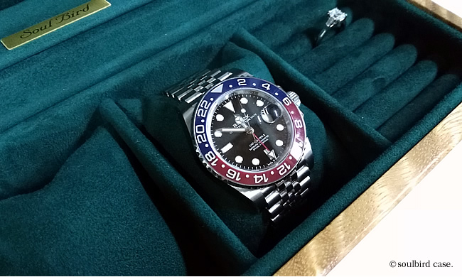 モンキーポッド材　時計ケース