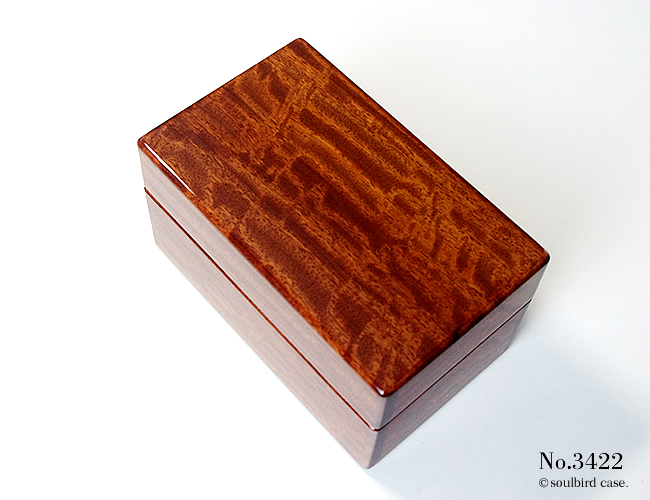 No.3422　紫檀材　3本用時計ケース