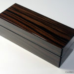 縞黒檀材5本用　時計ケース