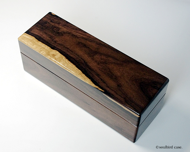 インドローズ材の5本用時計ケース