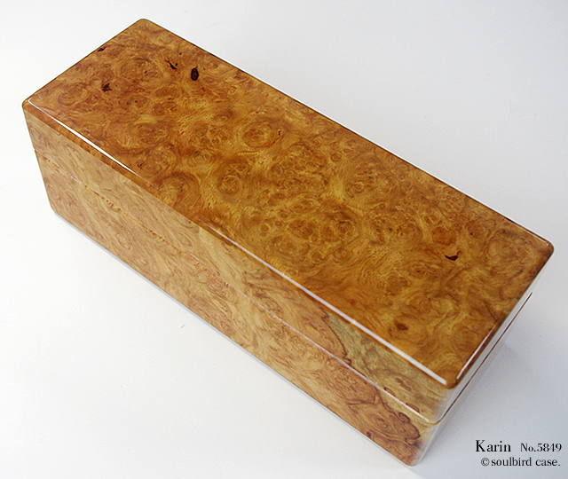 カリン材　時計ケース