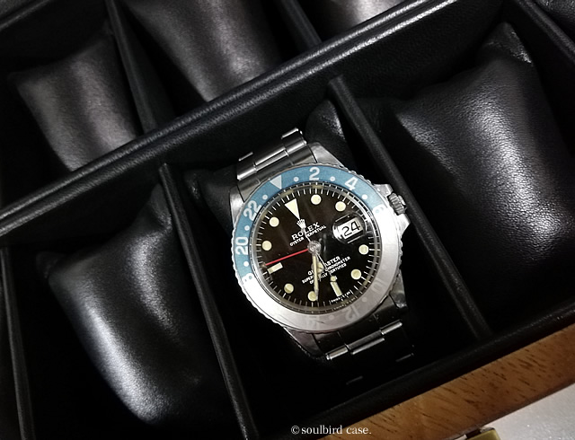 GMTと時計ケース