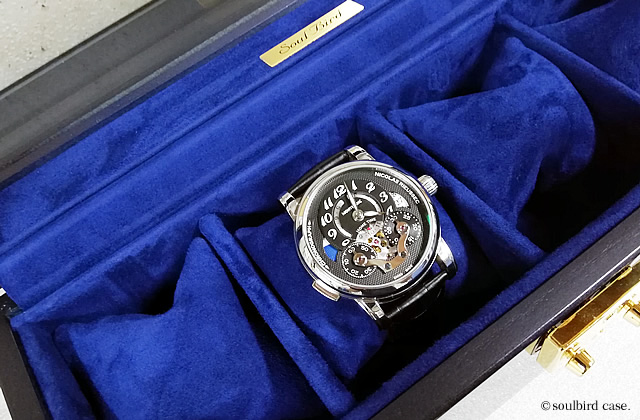 モンブランと時計ケース