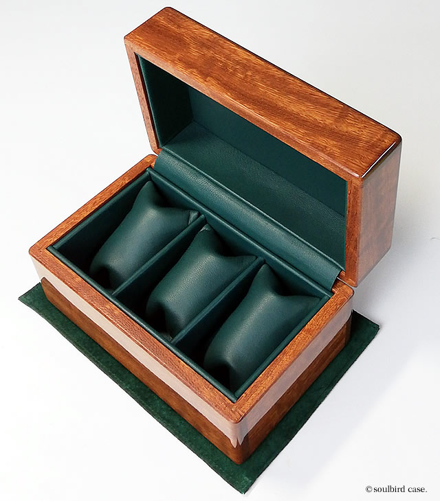 紫檀材時計ケース