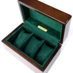 オーク材3本用時計ケース