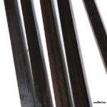 縞黒檀（シマコクタン）材　時計トレー