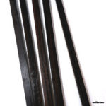 縞黒檀材　受注制作時計用トレー