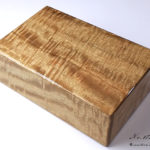 時計ケース　ハワイアンマンゴー材10本用　天板