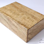 時計ケース　ハワイアンマンゴー材10本用　背面
