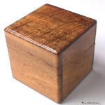 No.0745　ハワイアンコア材1本用時計ケース　前面