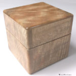 No.0746　ハワイアンマンゴー材　1本用時計ケース　右面