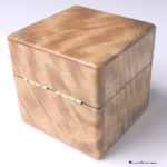 No.0746　ハワイアンマンゴー材　1本用時計ケース　背面