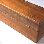 ハワイアンコア材　天然無垢材時計ケース　背面