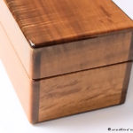 ハワイアンコア材　天然無垢材時計ケース　右面