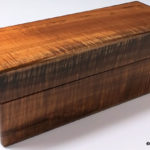 ハワイアンコア材　天然無垢材時計ケース　前面