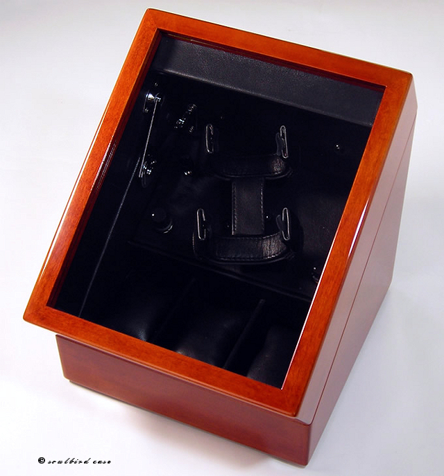 ワインディングマシーン　メイプル　（２本回転+収納）