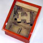 ワインディングマシーン　メイプル　（２本回転+収納）