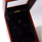 ワインディングマシーン　メイプル　（２本回転+収納）