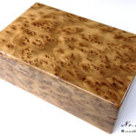 ニレケヤキ10本用時計ケース　前面