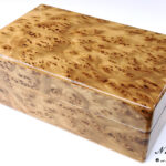 ニレケヤキ10本用時計ケース　前面