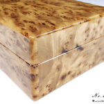 ニレケヤキ10本用時計ケース　右面