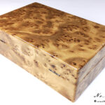 ニレケヤキ10本用時計ケース　後面