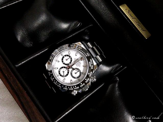 ホワイトダイヤル　フランスラム黒