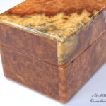 左面　花梨バール5本用時計ケース