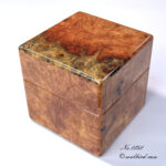 正面　花梨バール1本用時計ケース