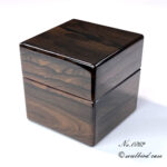 前面　シャム柿1本用時計ケース