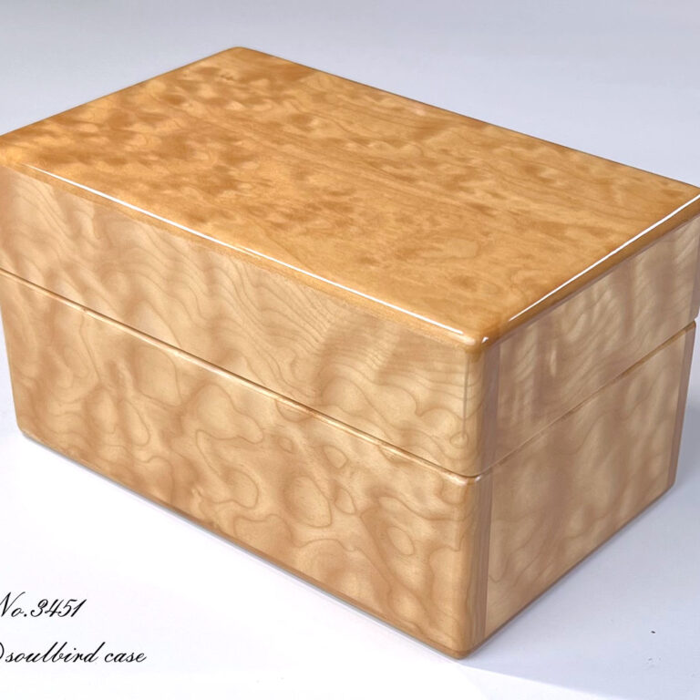 キルテッドメイプル3本用時計ケース