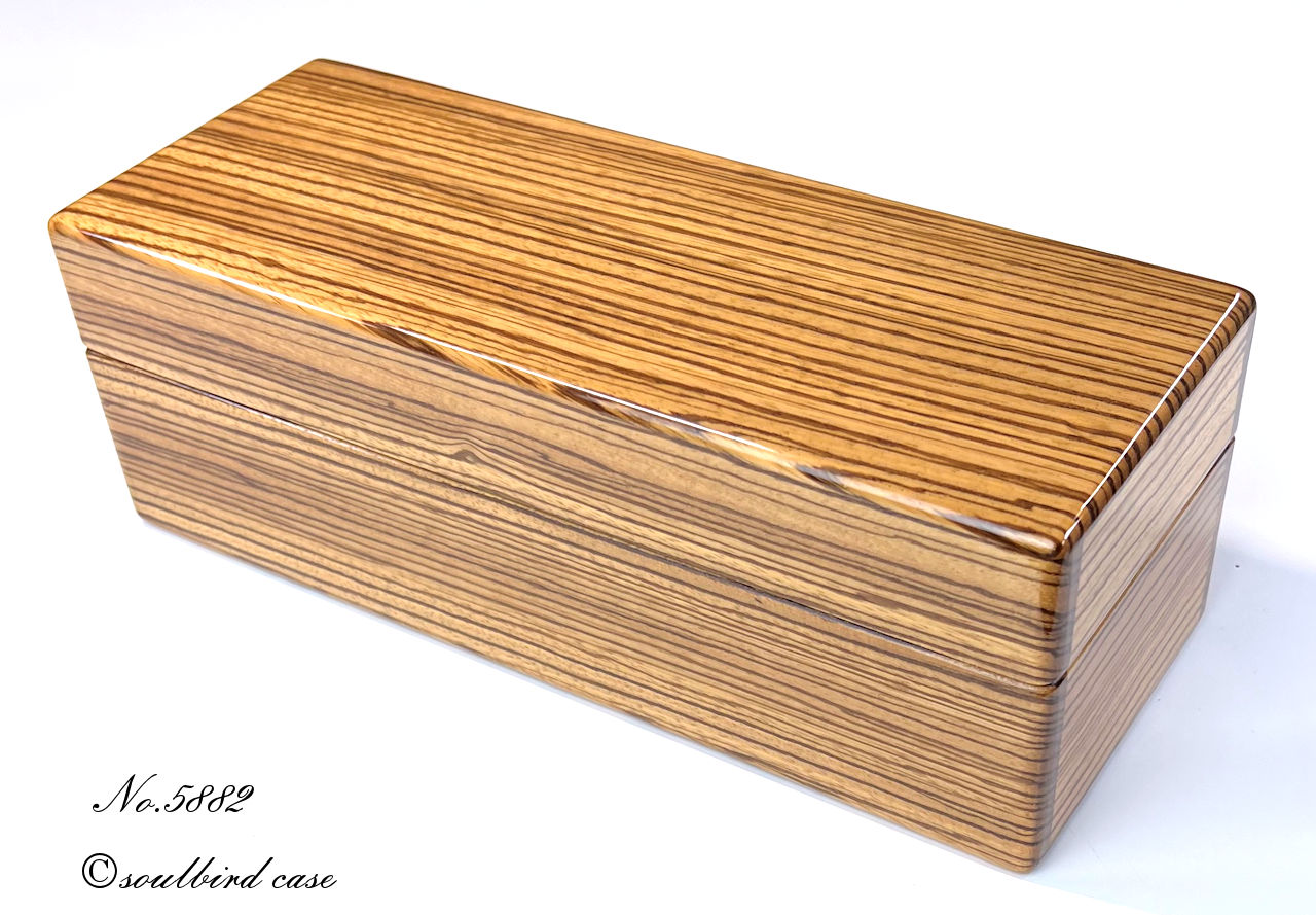 ゼブラウッド5本用時計ケース