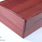 no.1763　パープルハート10本用時計ケース　左面