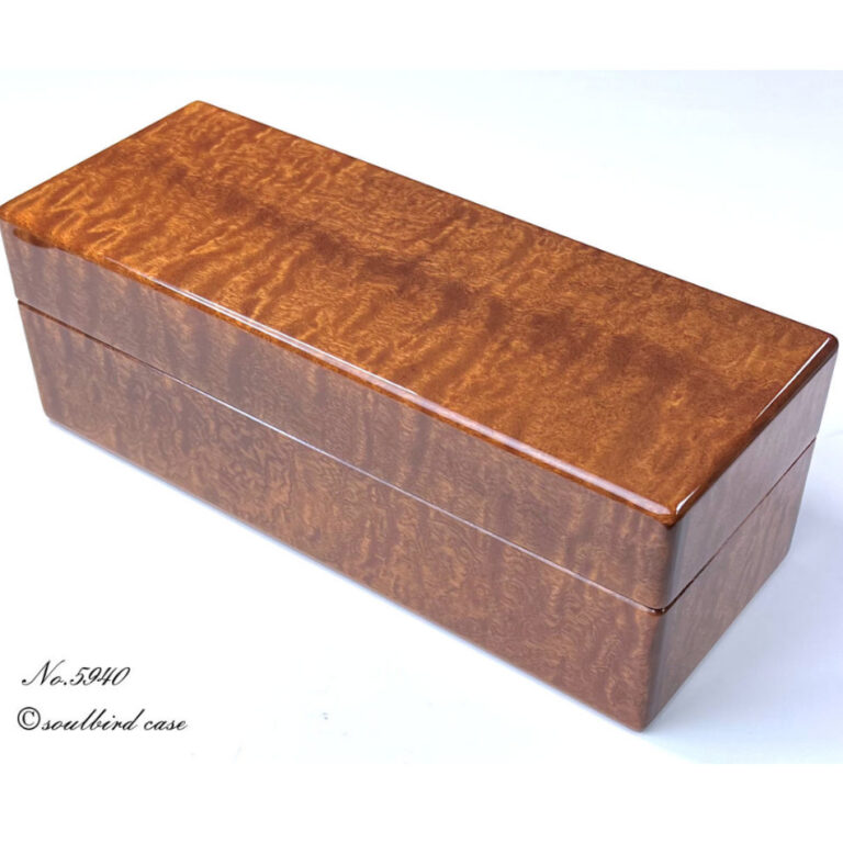 サペリ杢5本用時計ケース
