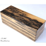 no.5947黒柿5本用時計ケース　背面