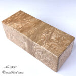 no.5955タモ杢5本用時計ケース　天板