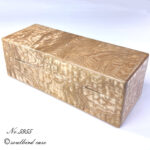 no.5955タモ杢5本用時計ケース　後ろ面