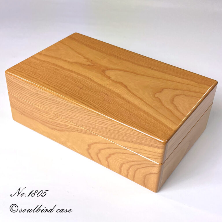 高級時計ケース　時計ケース　ケヤキ