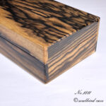 左面　黒柿材10本用時計ケース