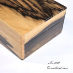 右面　黒柿材10本用時計ケース