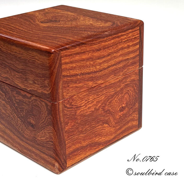 紫檀1本用時計ケース　右面